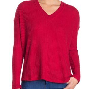 PST Project Social V-Neck Thermal top Sweater